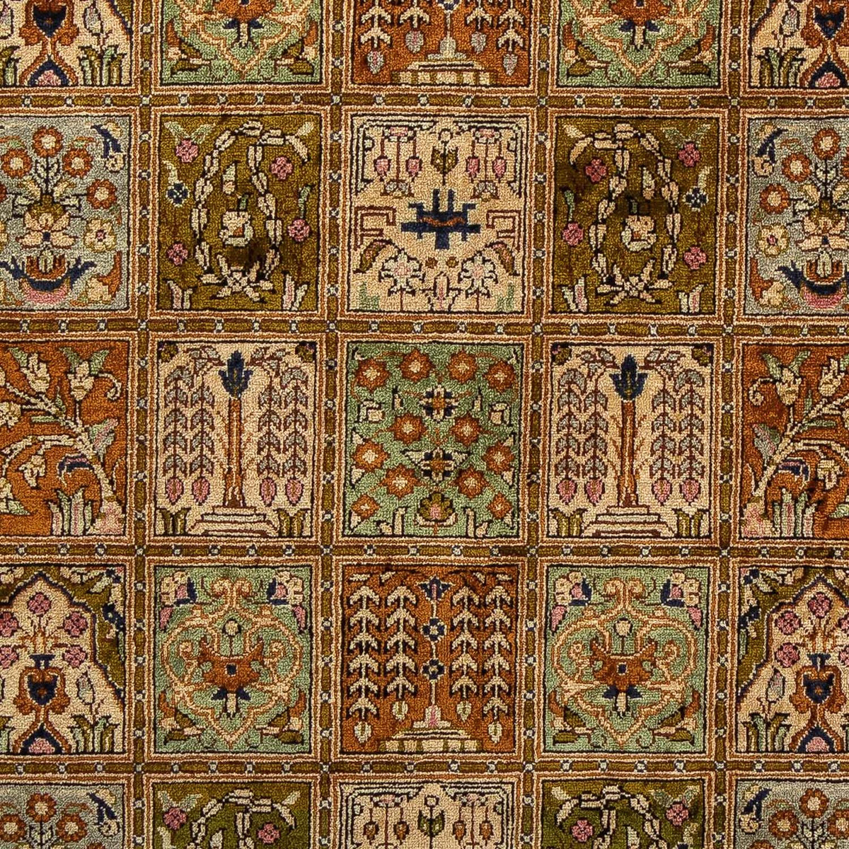 Tapis persan - Ghom - 76 x 55 cm - multicolore