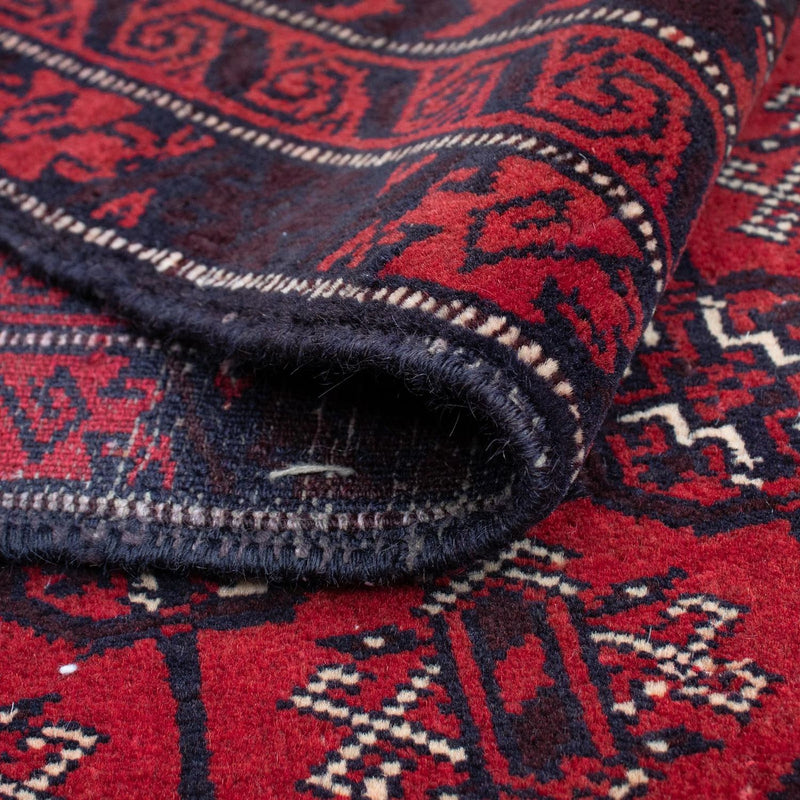 Tapis Belutsch - 186 x 119 cm - rouge foncé