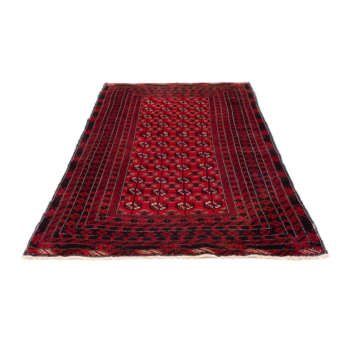 Tapis Belutsch - 186 x 119 cm - rouge foncé