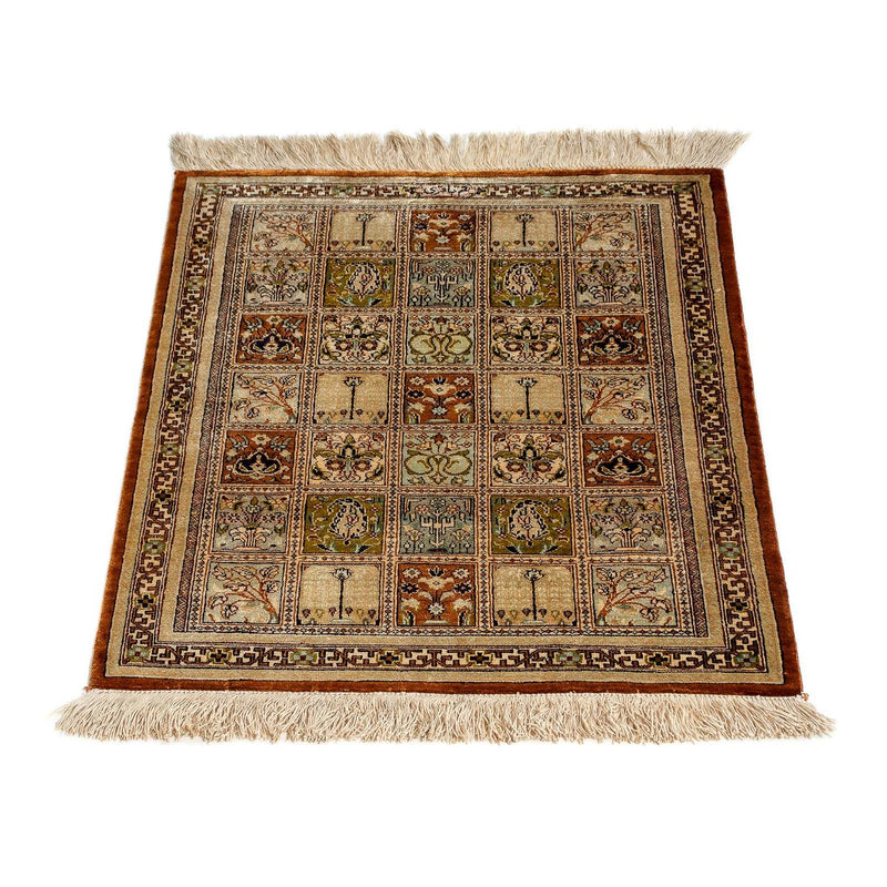 Tapis persan - Ghom - 65 x 53 cm - multicolore