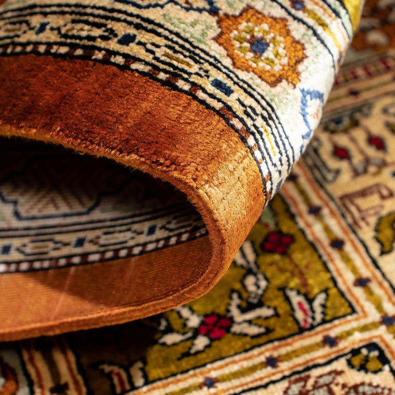 Tapis persan - Ghom - 72 x 56 cm - multicolore