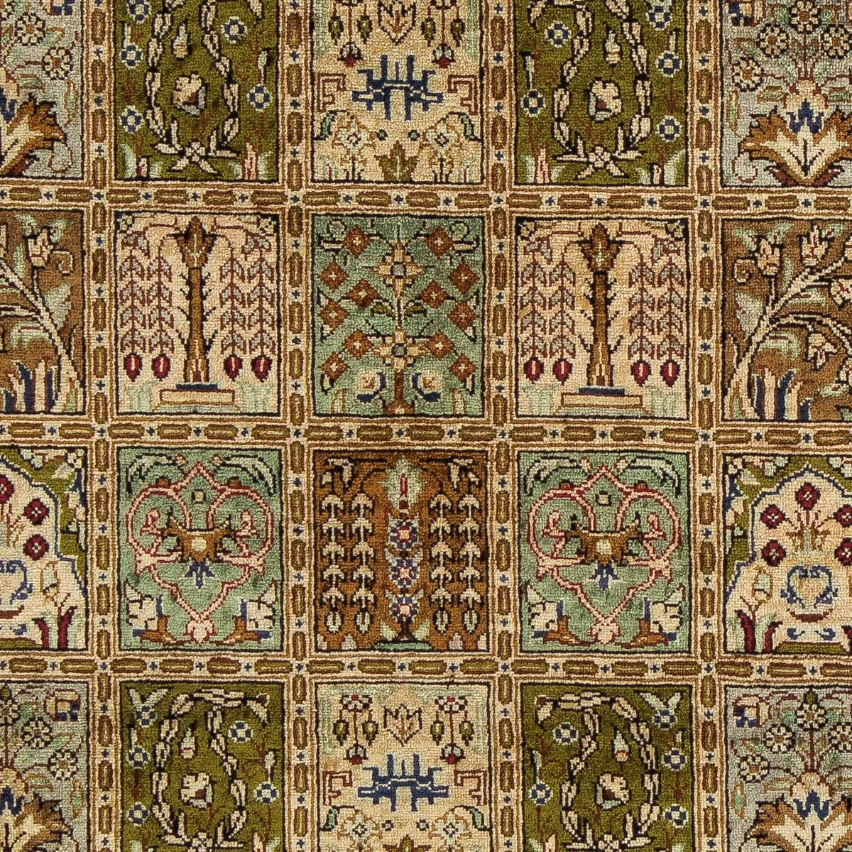 Tapis persan - Ghom - 75 x 54 cm - multicolore