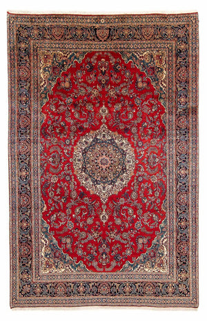 Tapis persan - Nomadic - 379 x 264 cm - rouge