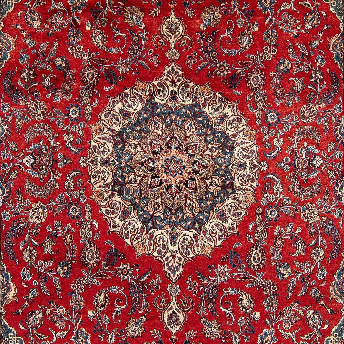 Tapis persan - Nomadic - 379 x 264 cm - rouge