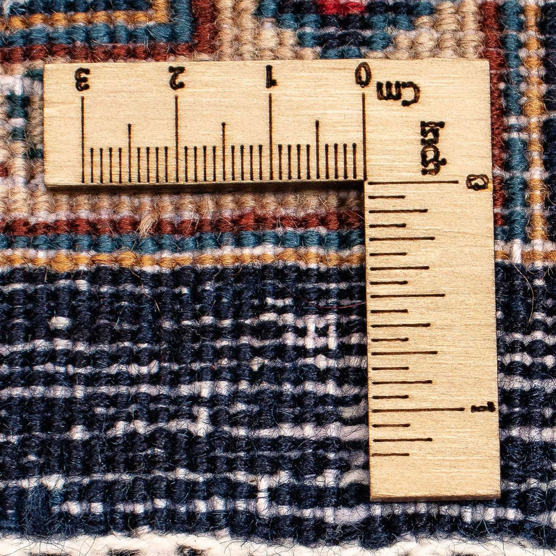 Tapis persan - Classique - 390 x 302 cm - bleu foncé