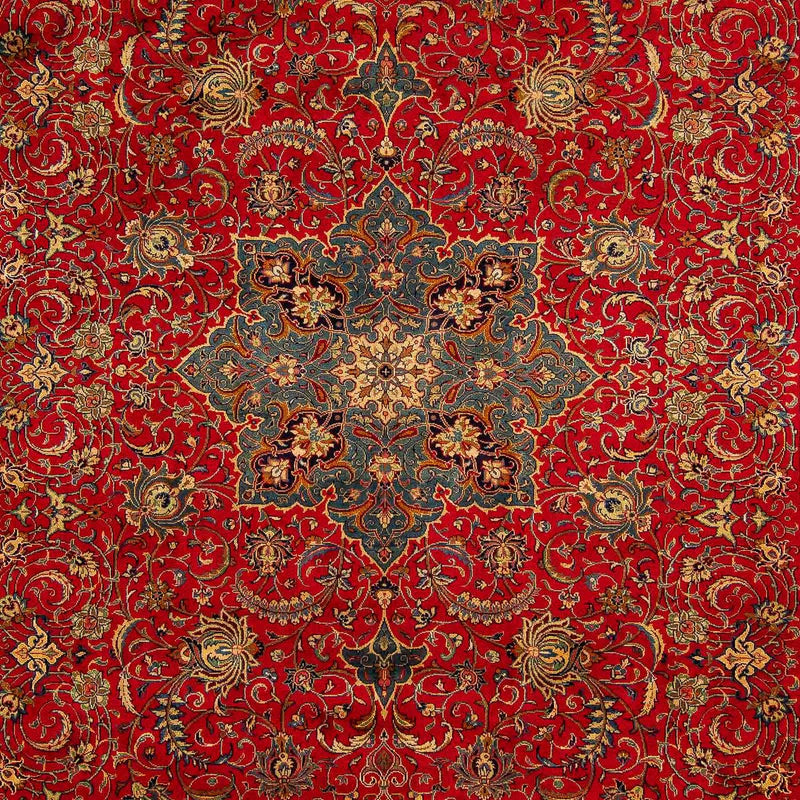 Tapis persan - Classique - 395 x 285 cm - rouge