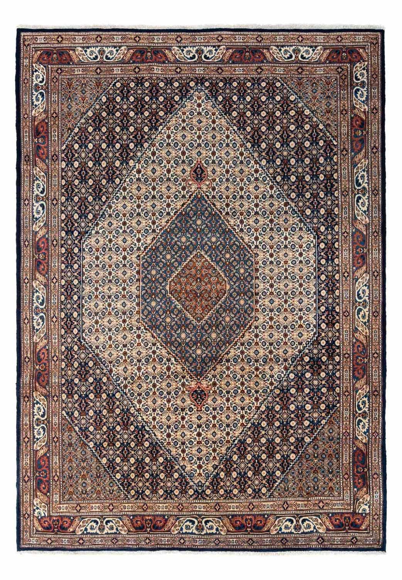 Tapis persan - Classique - 365 x 253 cm - bleu foncé