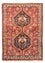 Tapis persan - Nomadic - 153 x 106 cm - rouge foncé