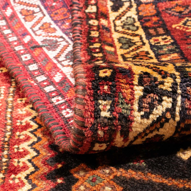 Tapis persan - Nomadic - 153 x 106 cm - rouge foncé