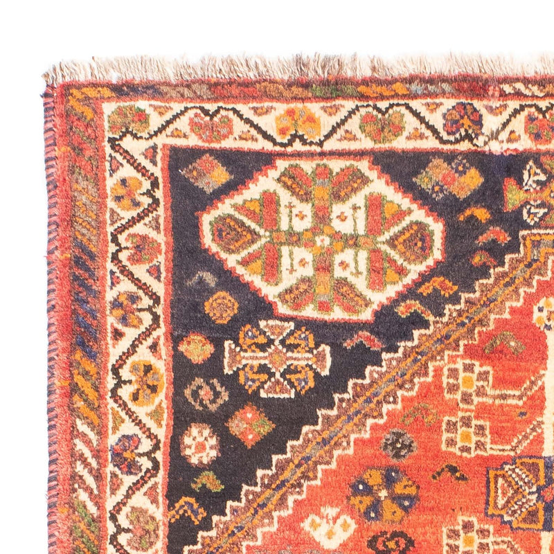 Tapis persan - Nomadic - 155 x 105 cm - rouge clair