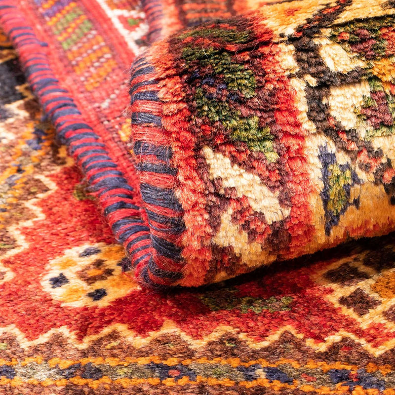 Tapis persan - Nomadic - 155 x 105 cm - rouge clair