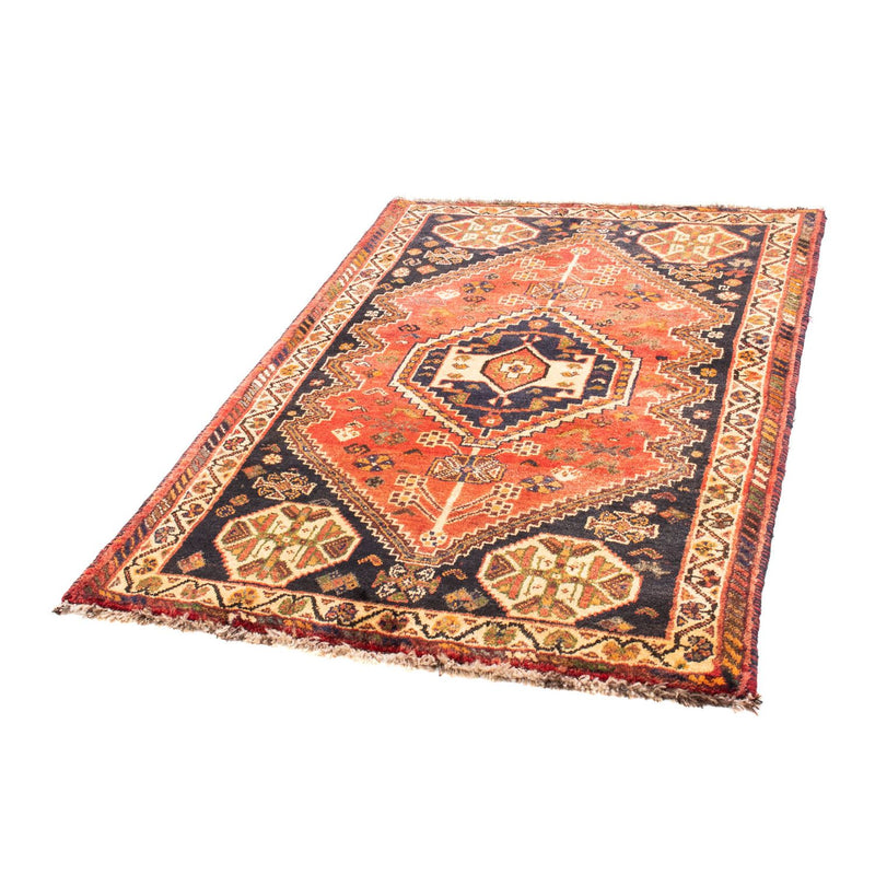 Tapis persan - Nomadic - 155 x 105 cm - rouge clair