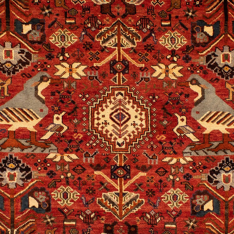 Tapis persan - Nomadic - 304 x 212 cm - rouge foncé