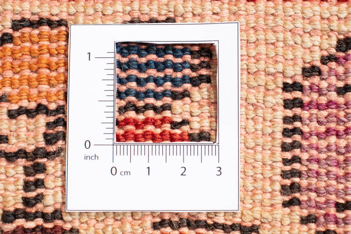 Tapis persan - Nomadic - 304 x 212 cm - rouge foncé