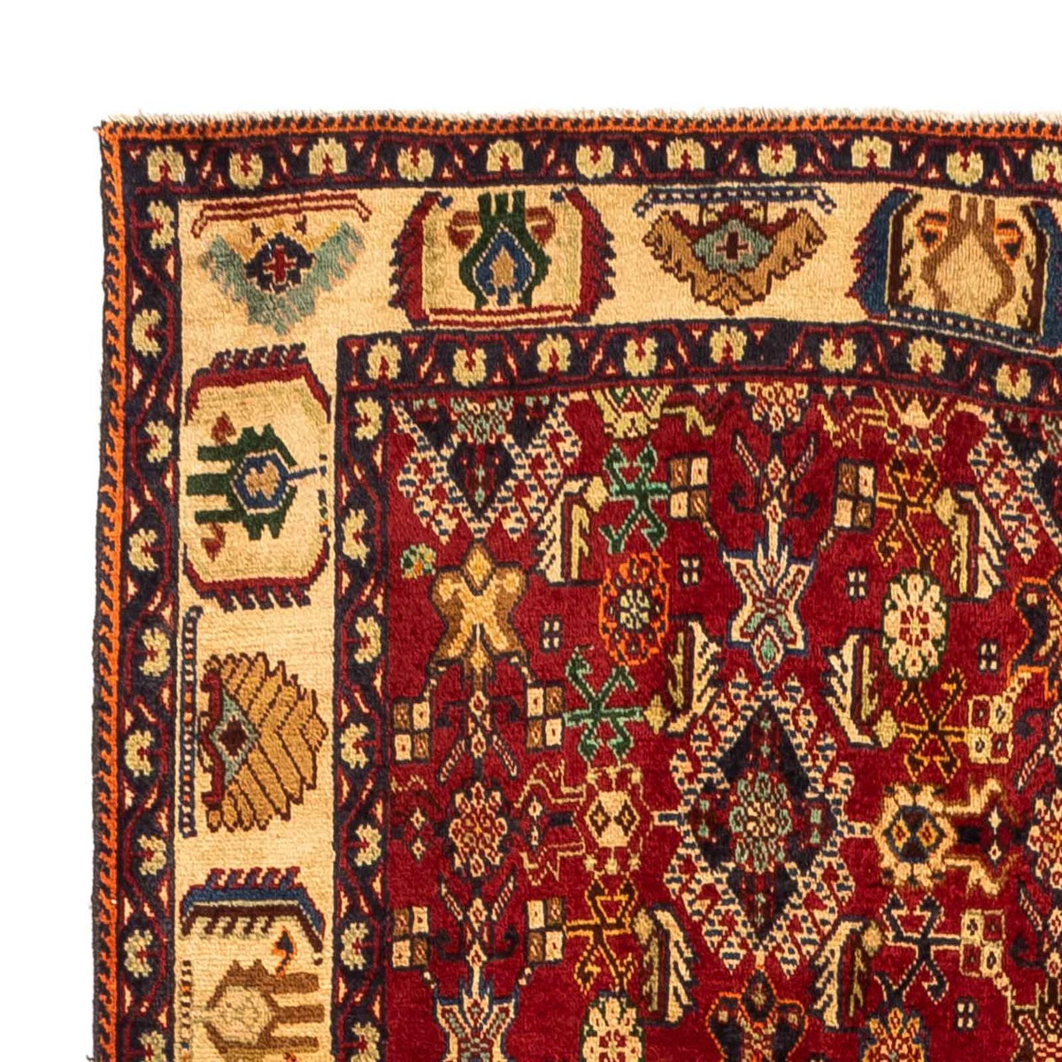 Tapis persan - Nomadic - 240 x 152 cm - rouge