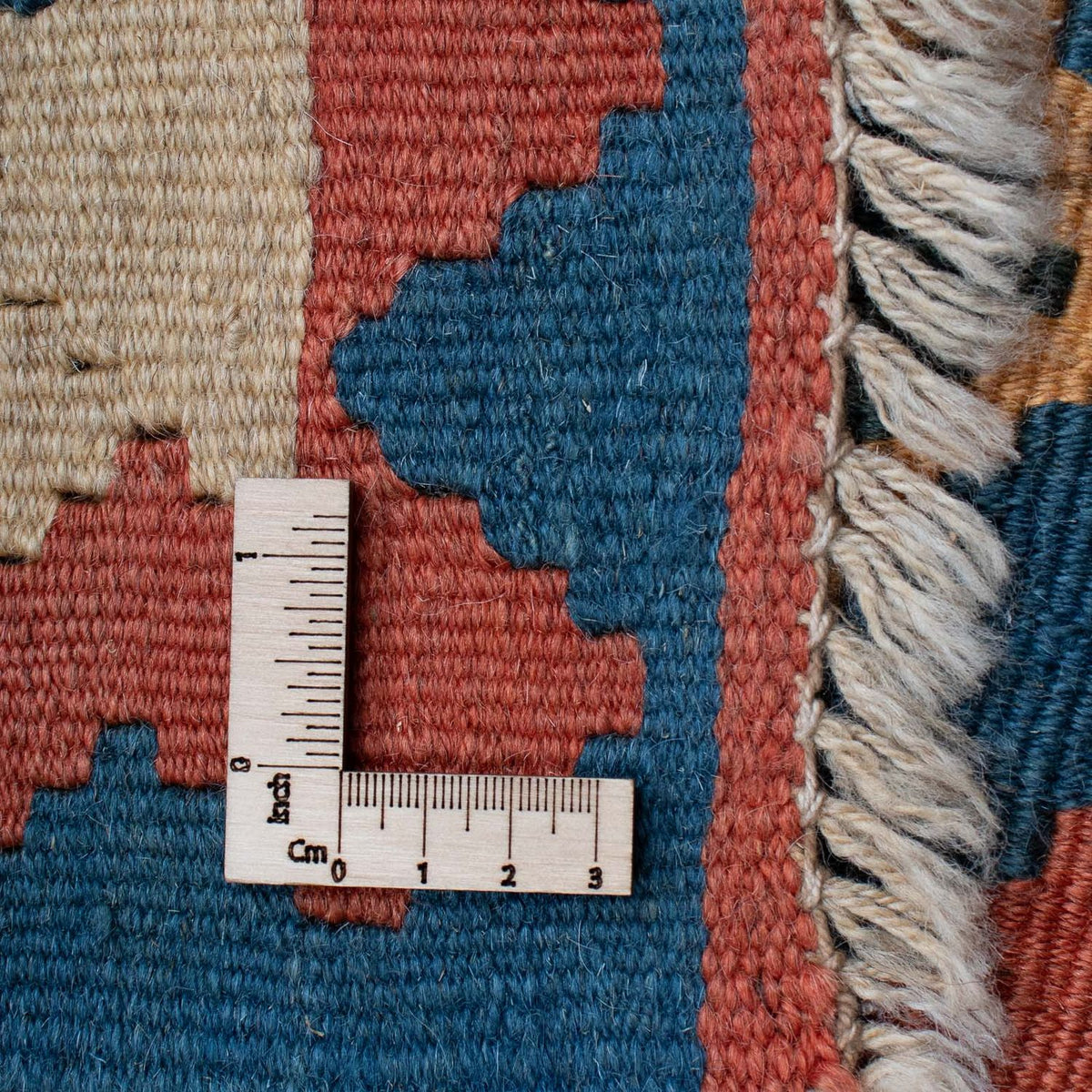 Tapis Kelim - Oriental - 193 x 124 cm - bleu