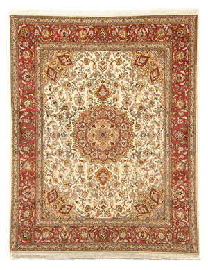 Tapis persan - Tabriz - Royal - 250 x 198 cm - beige