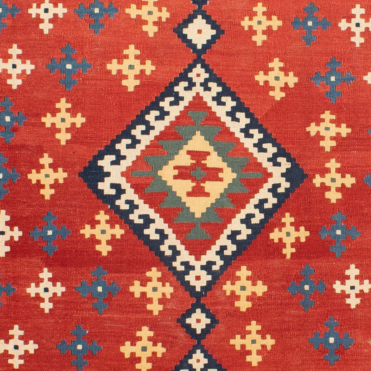 Tapis Kelim - Oriental - 307 x 200 cm - rouille