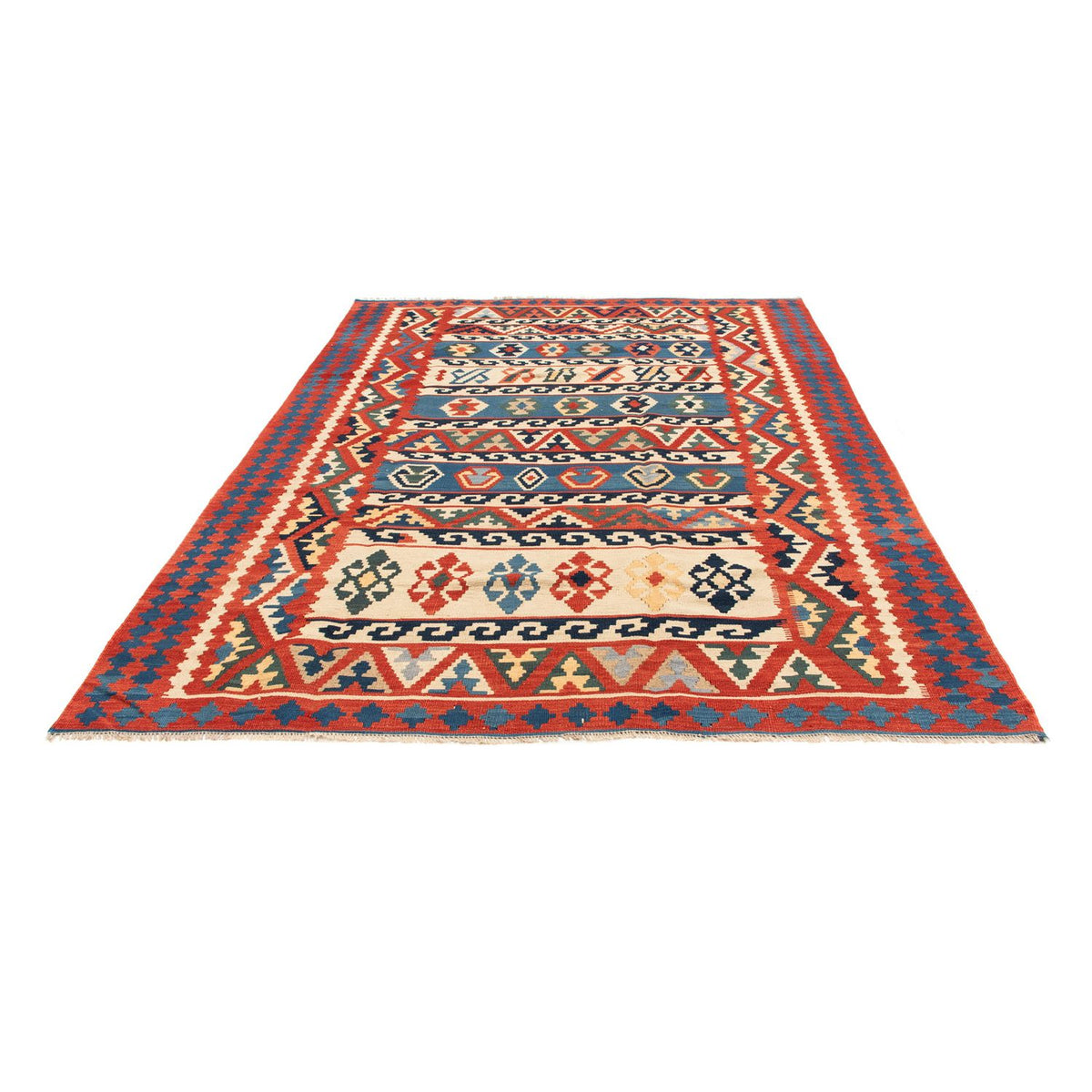 Tapis Kelim - Oriental - 263 x 193 cm - multicolore