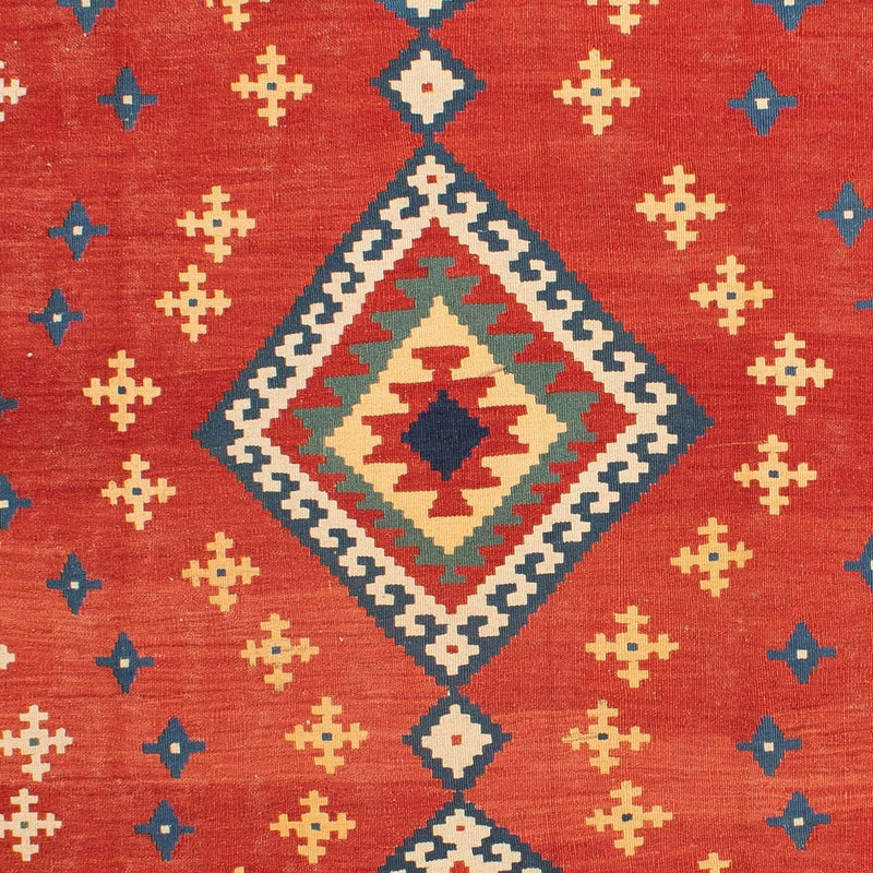 Tapis Kelim - Oriental - 271 x 215 cm - rouge