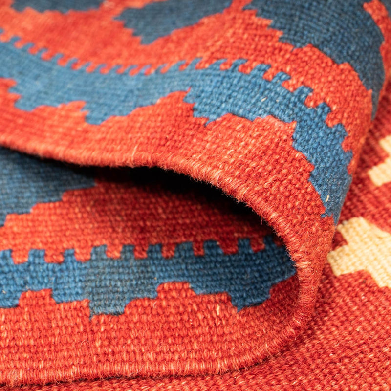 Tapis Kelim - Oriental - 271 x 215 cm - rouge