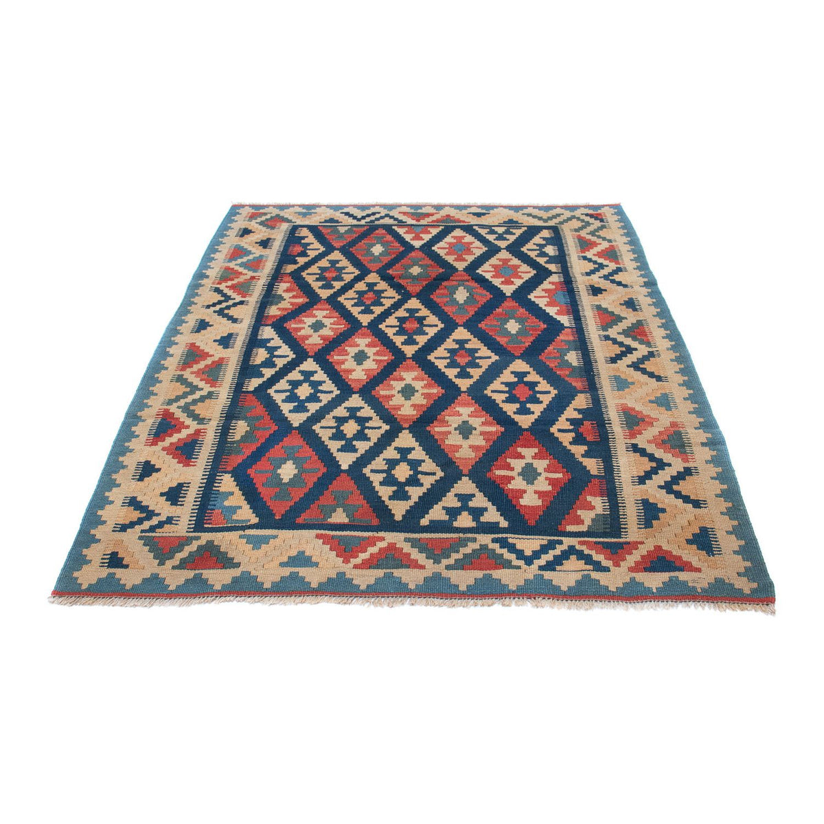 Tapis Kelim - Oriental - 167 x 126 cm - multicolore