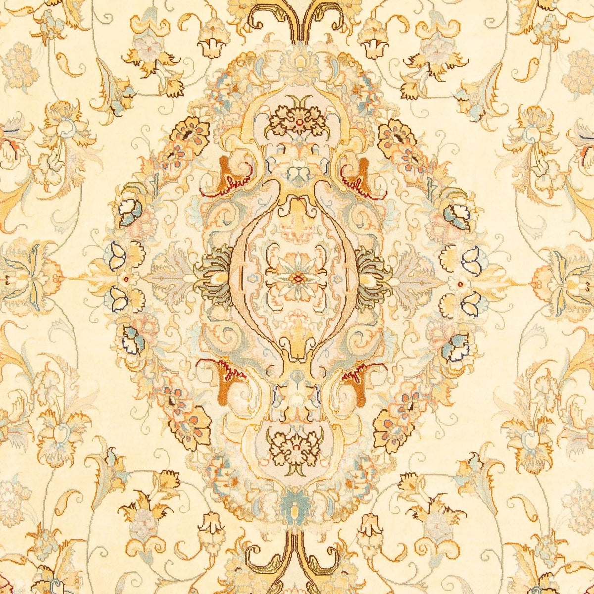 Tapis persan - Tabriz - Royal - 307 x 198 cm - beige