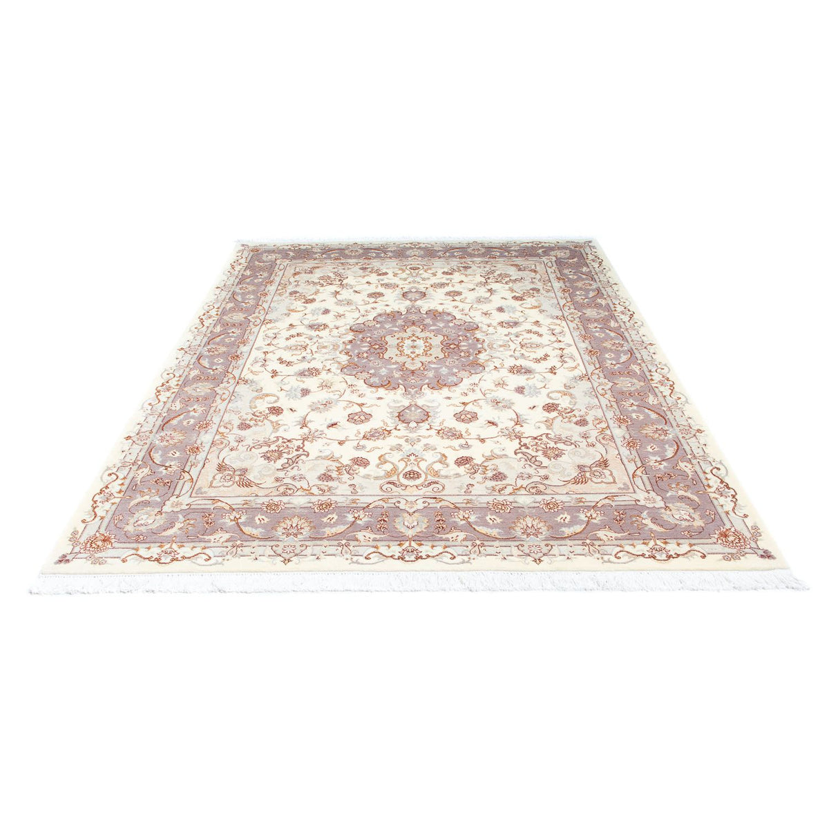 Tapis persan - Tabriz - Royal - 236 x 169 cm - beige