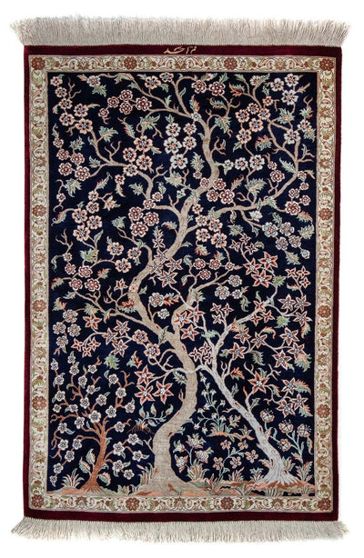 Tapis de Qom Tapis 59x87cm - Tapis persan