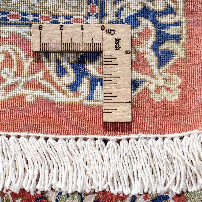Tapis persan - Ghom - 86 x 60 cm - rouille