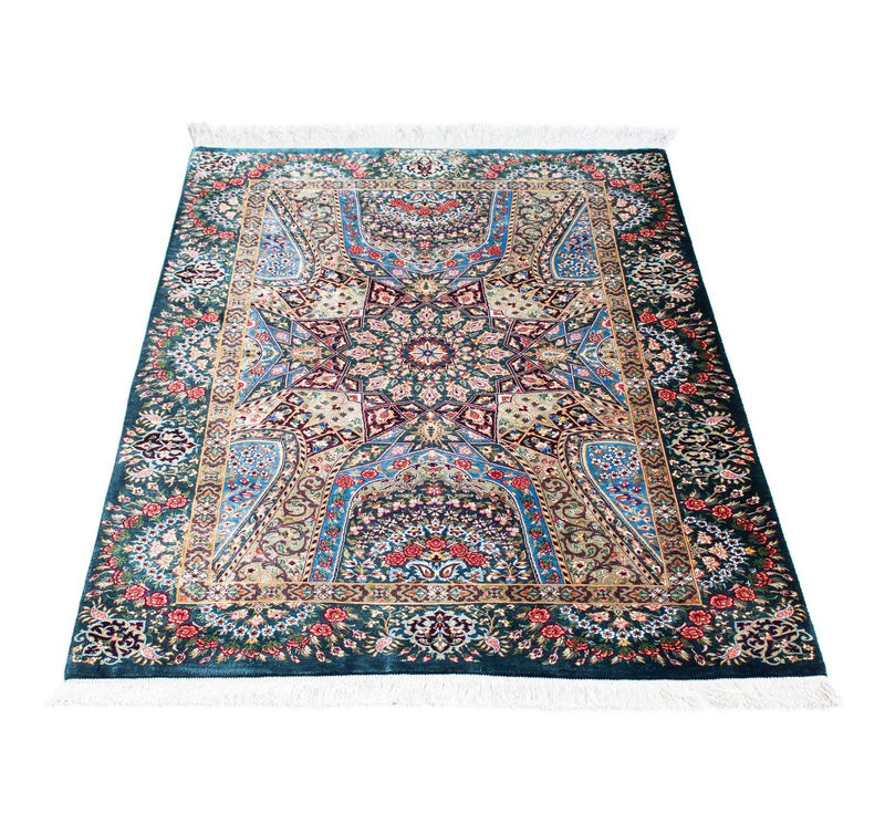 Tapis persan - Ghom - 118 x 79 cm - multicolore