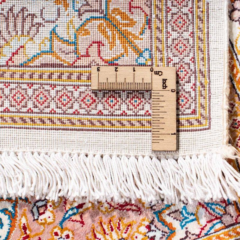 Tapis persan - Ghom - 122 x 78 cm - beige