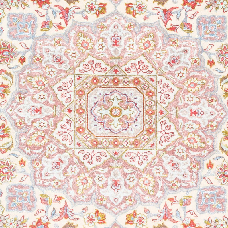 Tapis persan - Ghom - 122 x 75 cm - beige