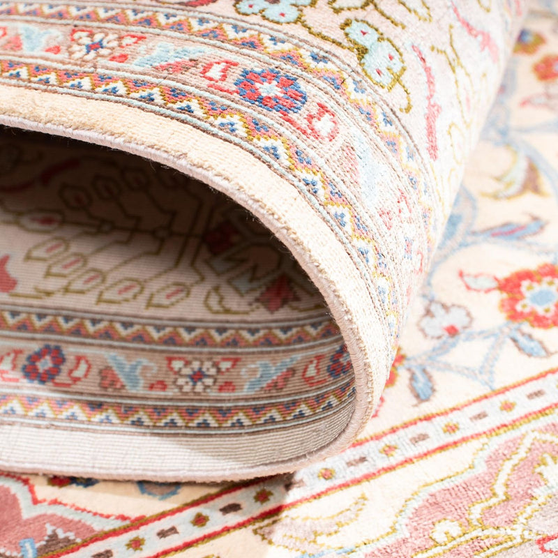 Tapis persan - Ghom - 122 x 75 cm - beige