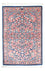 Tapis persan - Ghom - 119 x 77 cm - bleu foncé