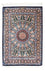 Tapis persan - Ghom - 121 x 81 cm - bleu foncé