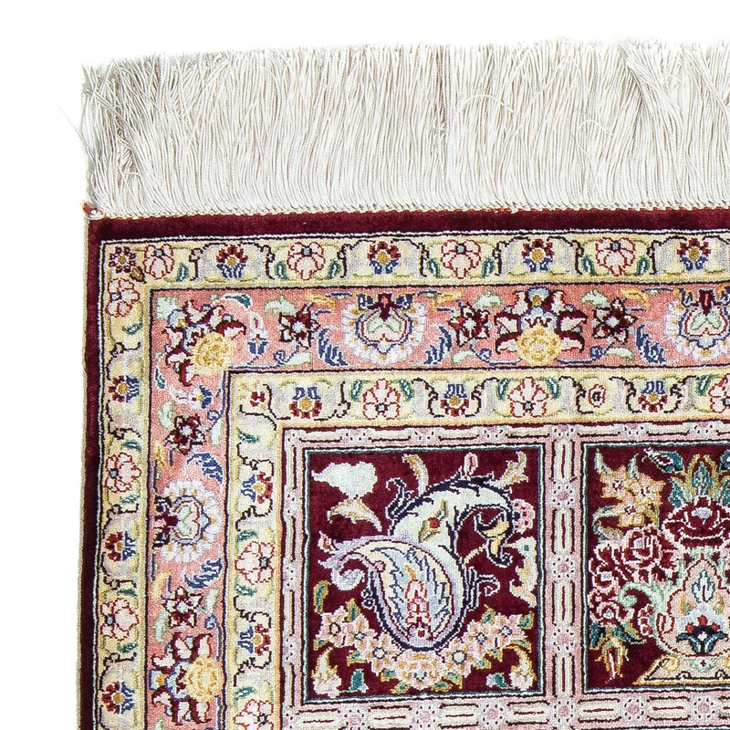 Tapis persan - Ghom - 86 x 60 cm - multicolore