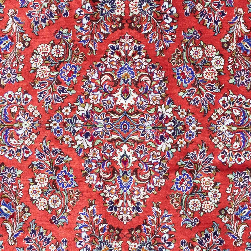Tapis persan - Ghom - 134 x 77 cm - rouge