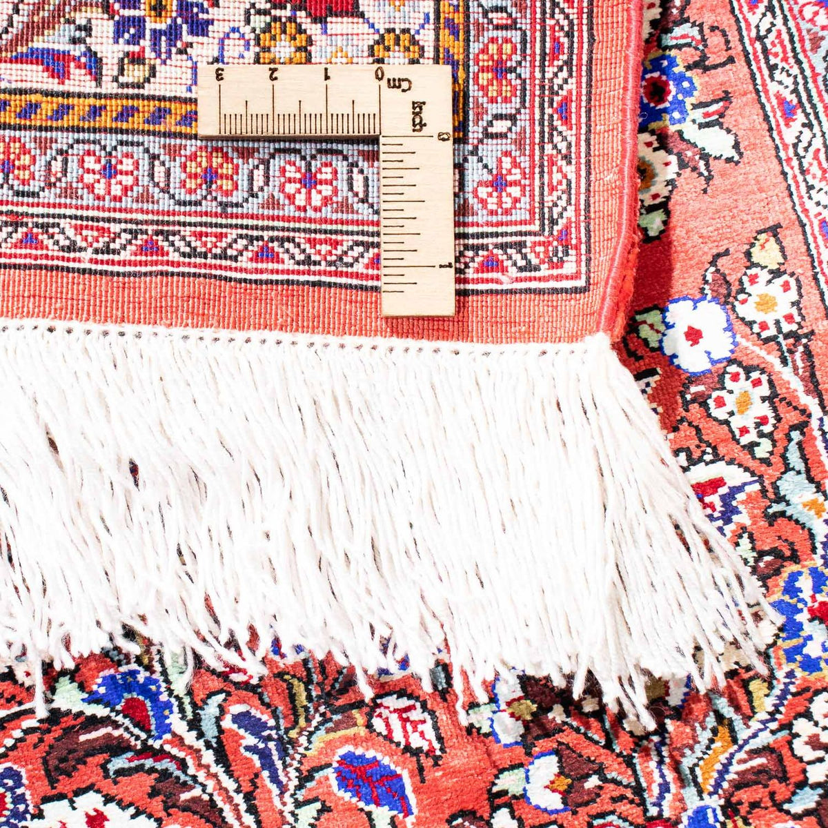 Tapis persan - Ghom - 134 x 77 cm - rouge