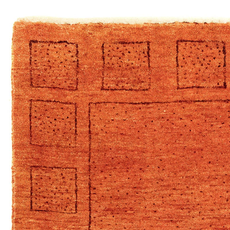 Tapis Gabbeh - Persan Kashkuli - 90 x 65 cm - rouille