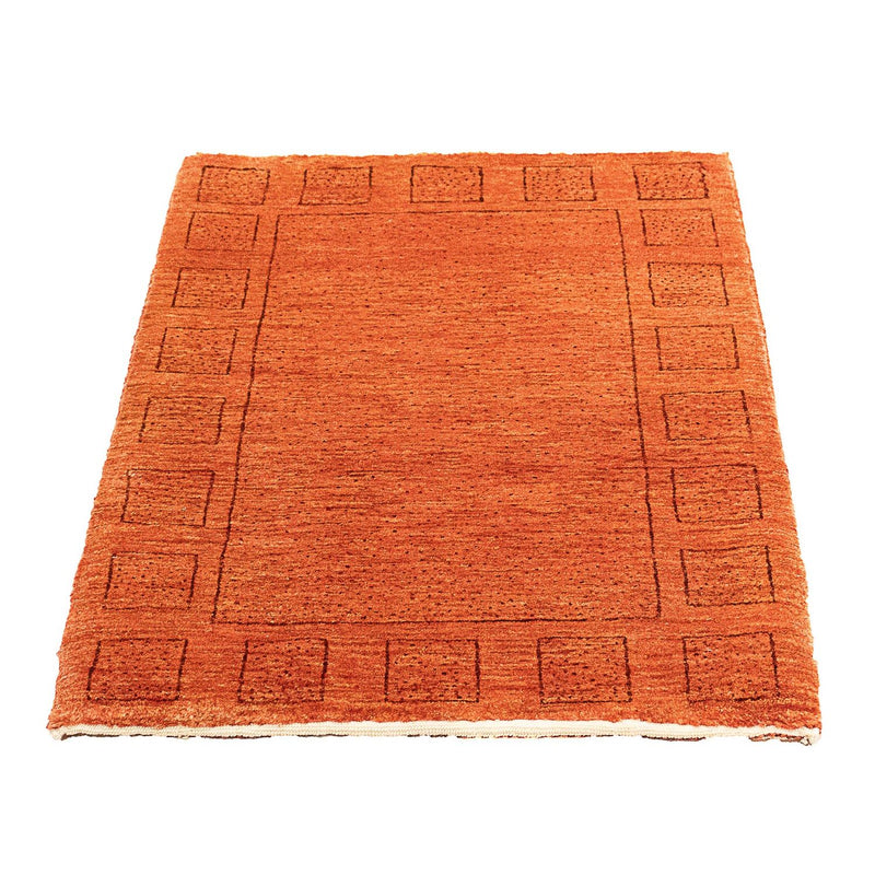 Tapis Gabbeh - Persan Kashkuli - 90 x 65 cm - rouille