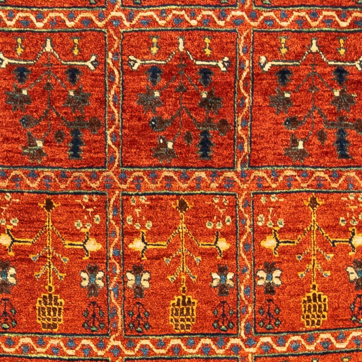 Tapis de couloir Tapis Gabbeh - Persan Kashkuli - 178 x 87 cm - rouille