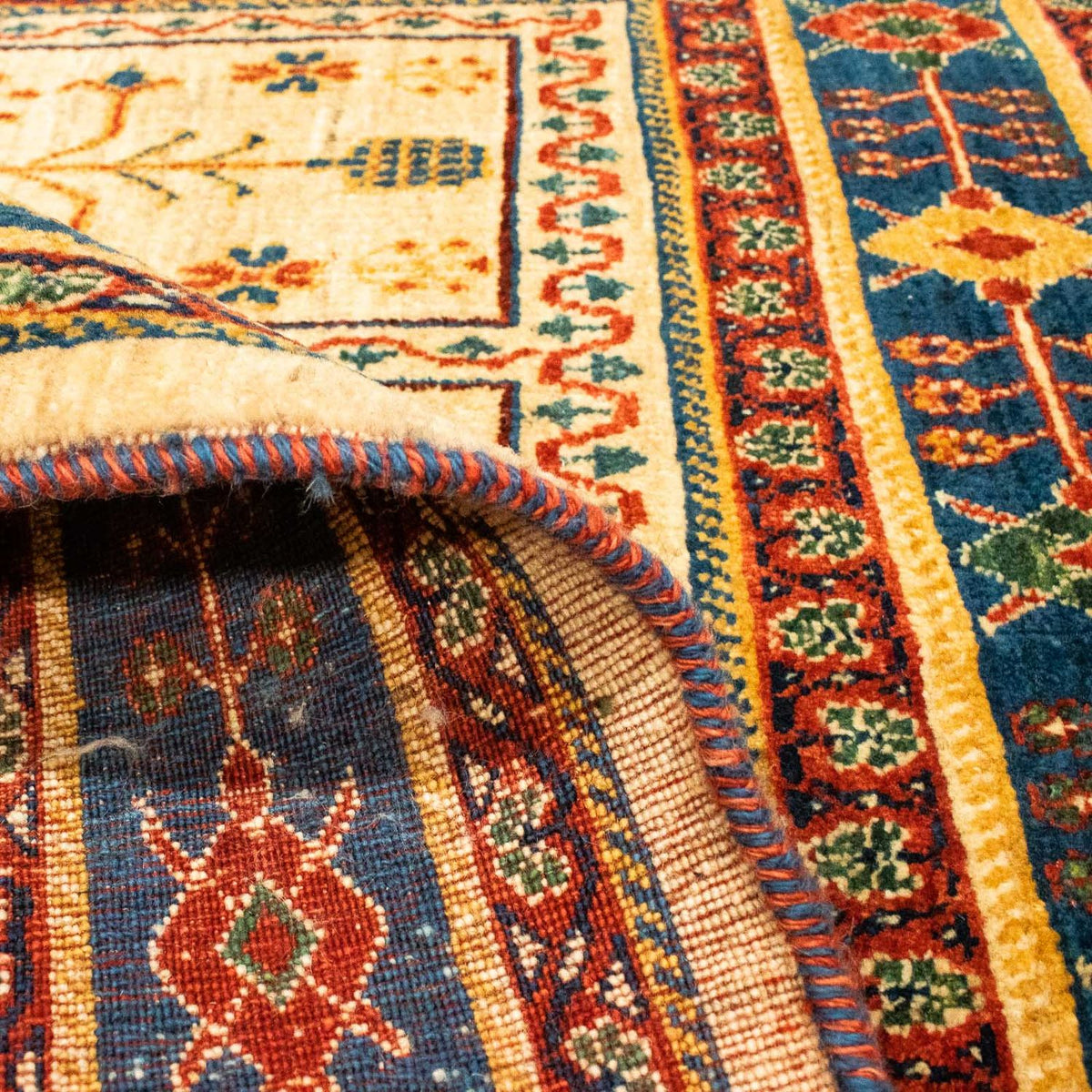 Tapis Gabbeh - Persan Kashkuli - 143 x 105 cm - beige