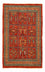 Tapis Gabbeh - Persan Kashkuli - 134 x 84 cm - rouge foncé