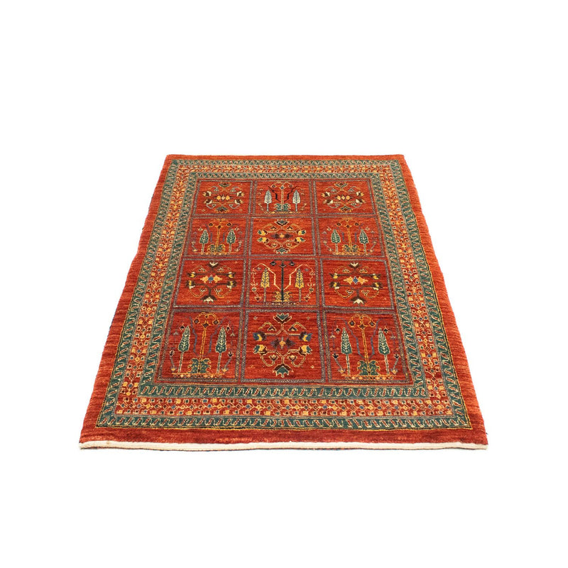 Tapis Gabbeh - Persan Kashkuli - 134 x 84 cm - rouge foncé