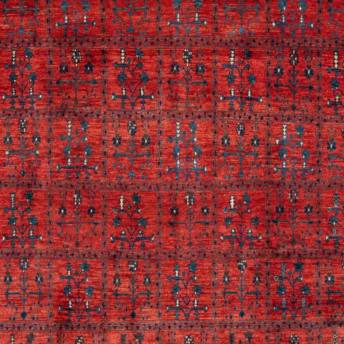 Tapis Gabbeh - Persan Kashkuli - 345 x 260 cm - rouge foncé