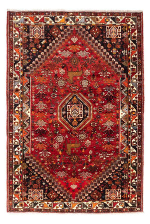 Tapis persan - Nomadic - 257 x 183 cm - rouge