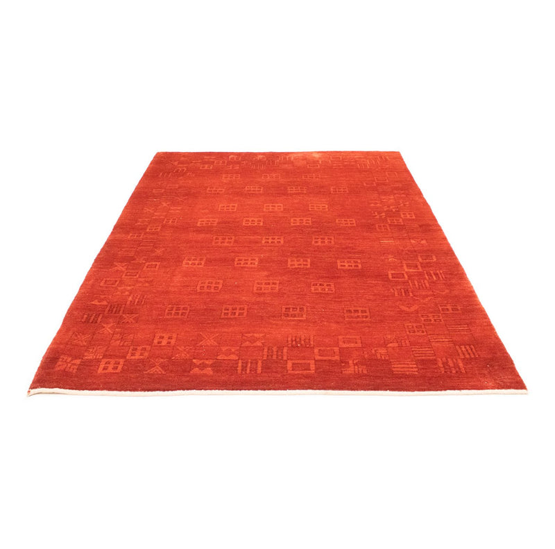 Tapis Gabbeh - Persan - 239 x 167 cm - rouge