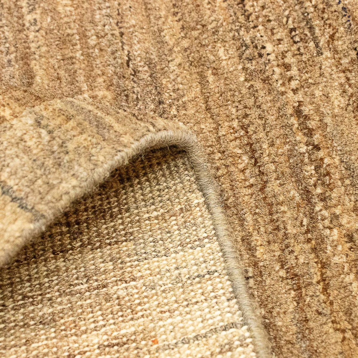 Tapis Gabbeh - Indus - 93 x 60 cm - marron