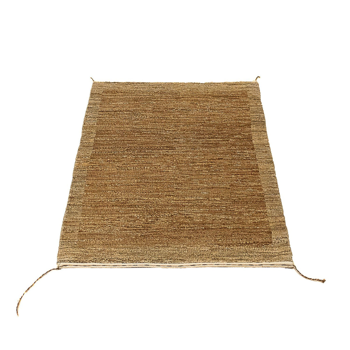 Tapis Gabbeh - Indus - 93 x 60 cm - marron